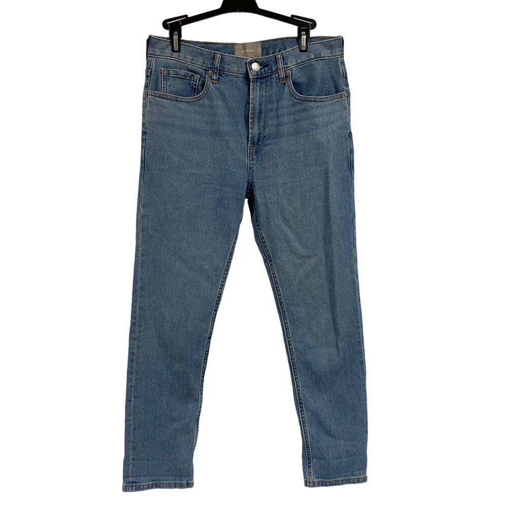 Everlane Boy Friend High Waisted Relaxed Fit Jeans Light Wash Size 27